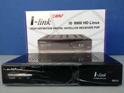 Ilink IS-9900 HD FTA receiver+ LS500 tuner + WIFI+IPTV+VLC streamer