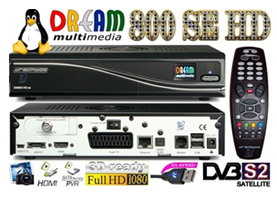 DECODER DREAMBOX SUNRAY DM800SE HD WIFI SIM 2.10 BCm4505 Sat Receiver
