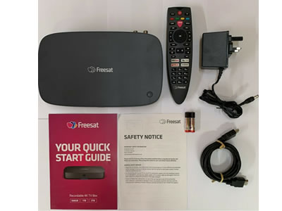 Freesat UHD-4X Smart 4K Ultra HD Digital Satellite TV Recorder