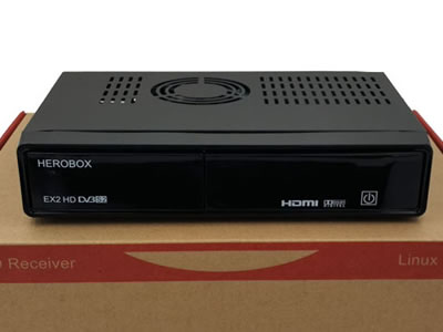 HEROBOX EX2 HD tv box DVB-S2 tuner Linux Satellite Receiver