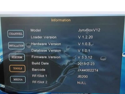 V12 JynxBox Ultra HD V12 Receiver