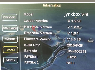 V16 JynxBox Ultra HD V16 Receiver