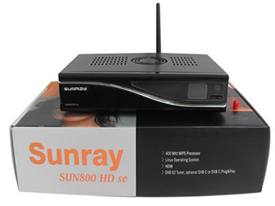 Sunray SUN800 HD SE SIM2.1 Cable receiver  TV receiver