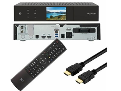  Vu+ Duo 4K 1x DVB-C FBC Tuner PVR ready Linux UHD 2160p Receiver 