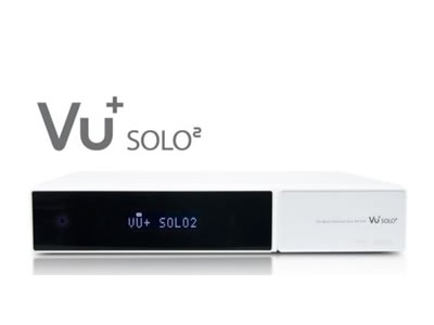 VU+ Solo2 White HD 2x DVB-S2 TWIN PVR LAN IPTV Linux Enigma2 Satellite Receiver