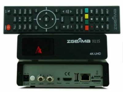 Zgemma H11S Satellite TV Receiver DVB-S2X 4K UHD 2160P Satellite Receiver