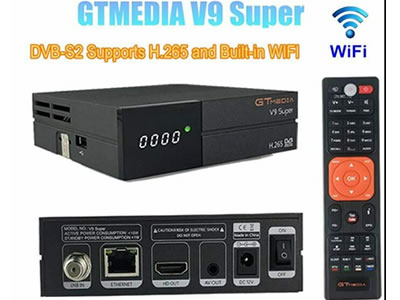 GTMEDIA V8X HD Satellite Receiver with Wifi, H.265 UK