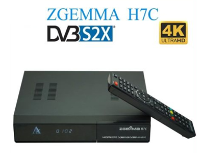 Zgemma H8.2h T2/c+s2 Satellite+terrestrial/cable Dvb Tv Box